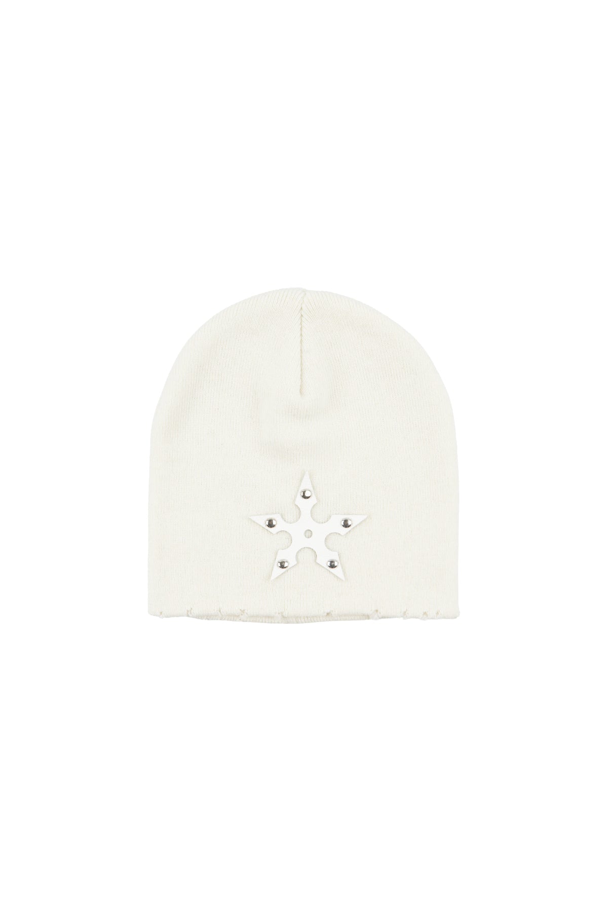IRON SPUR BEANIE OFF-WHITE