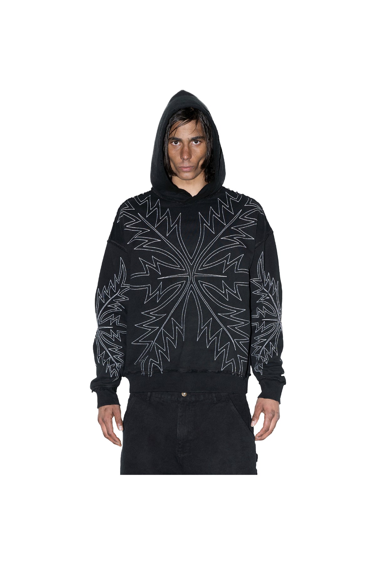 "WESTWORLD" EMBROIDERED HOODIE