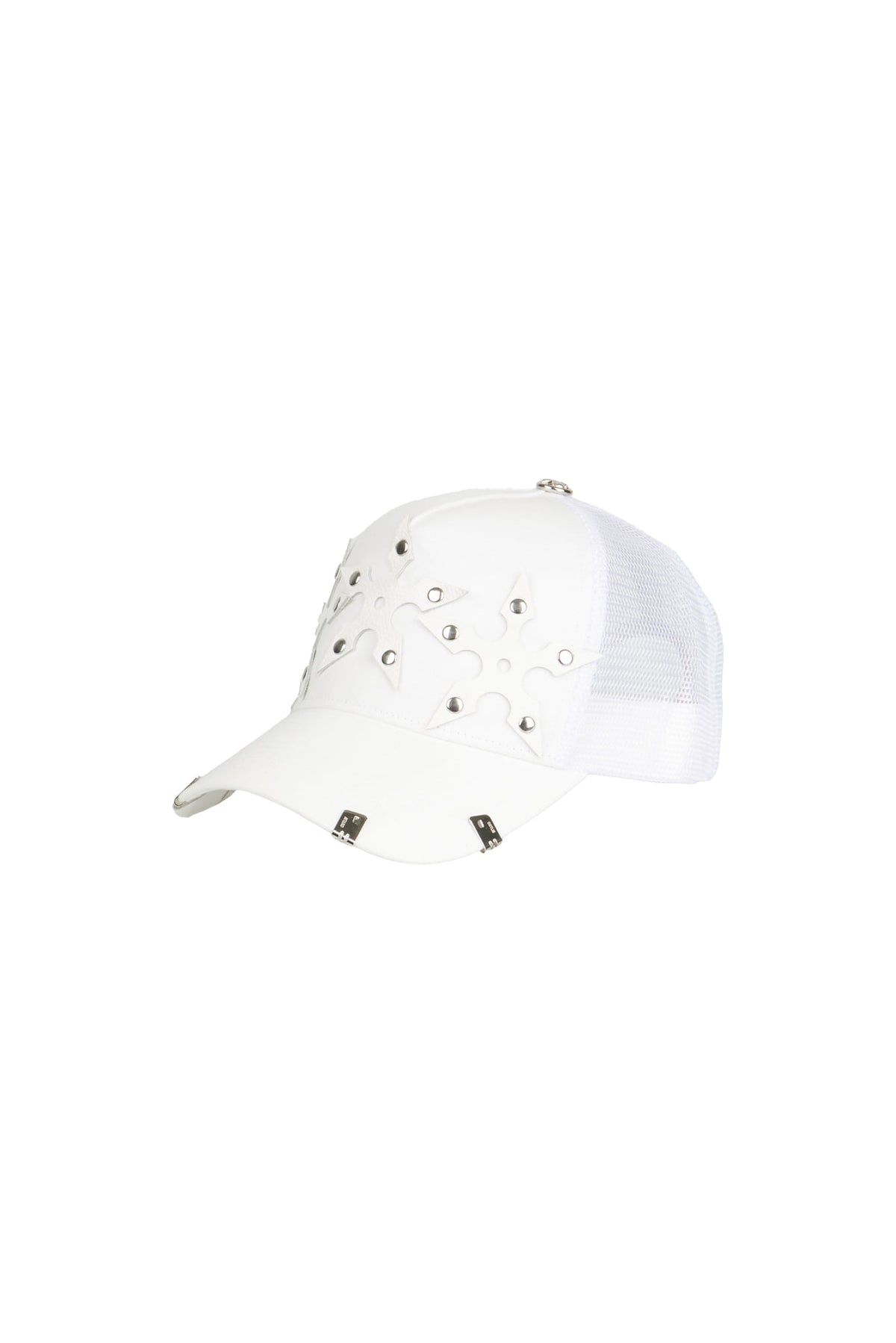 IRON SPUR TRUCKER HAT WHITE