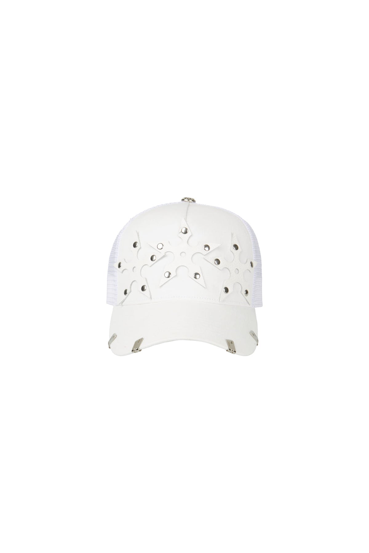 IRON SPUR TRUCKER HAT WHITE
