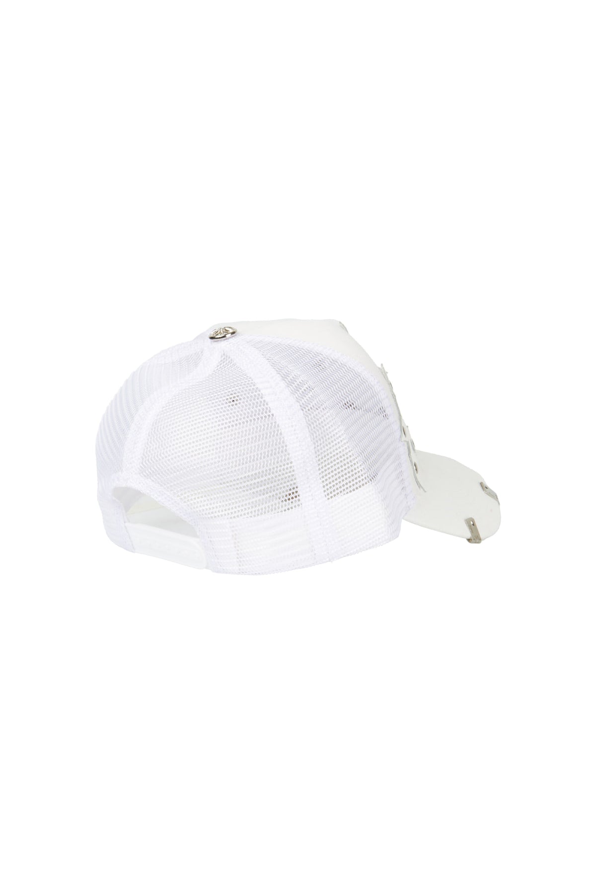 IRON SPUR TRUCKER HAT WHITE