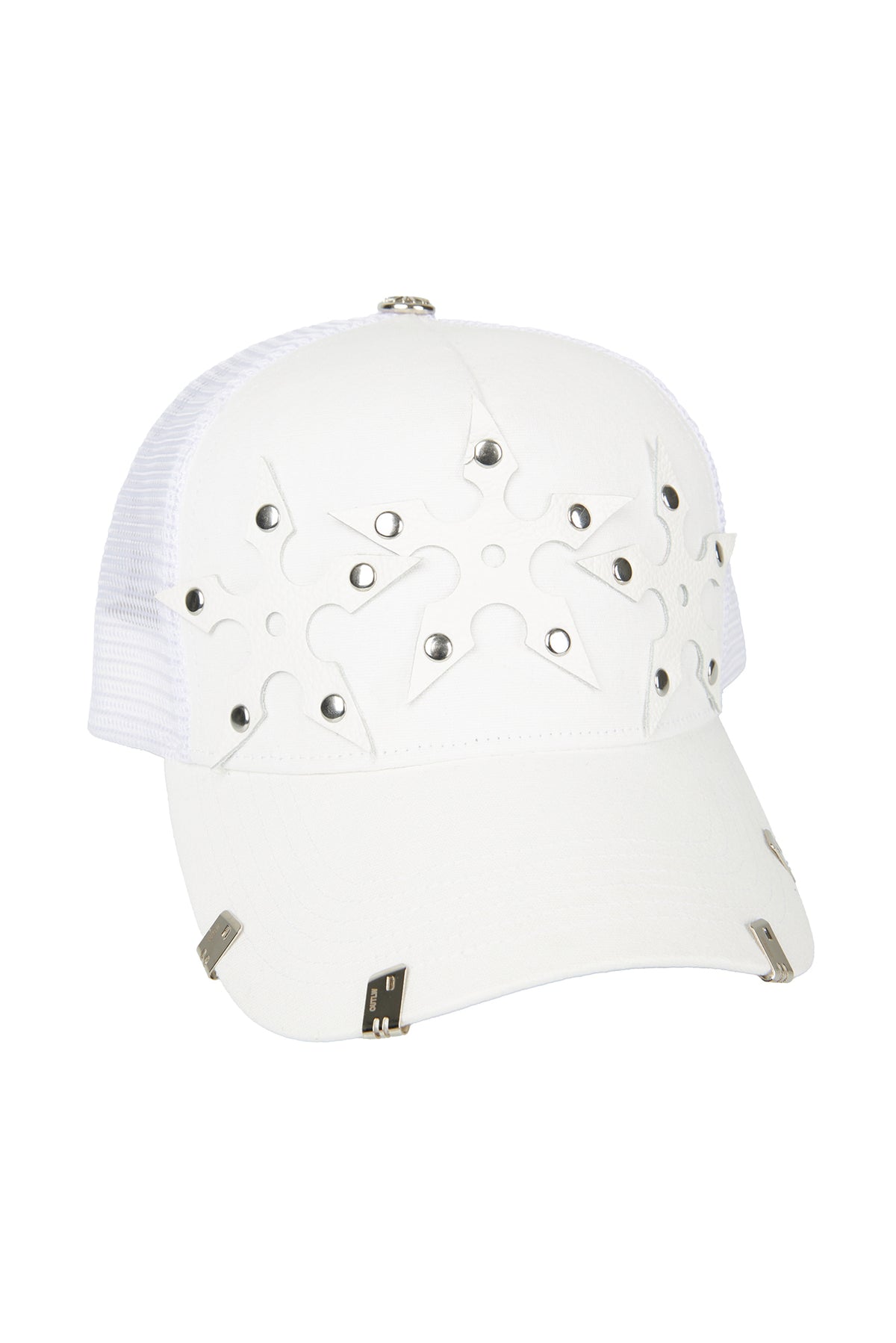 IRON SPUR TRUCKER HAT WHITE