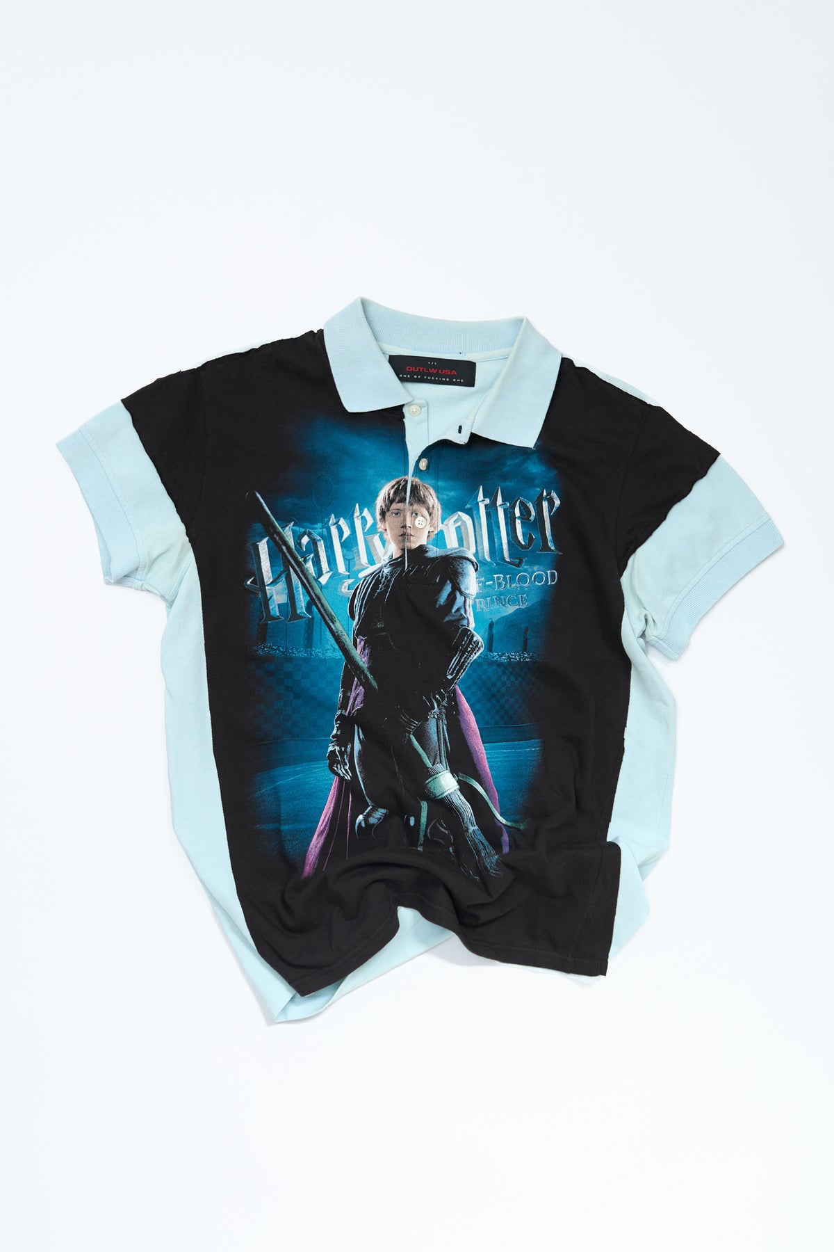 "RONNIE POTTER" 2009 Harry Potter x Vintage Polo Shirt