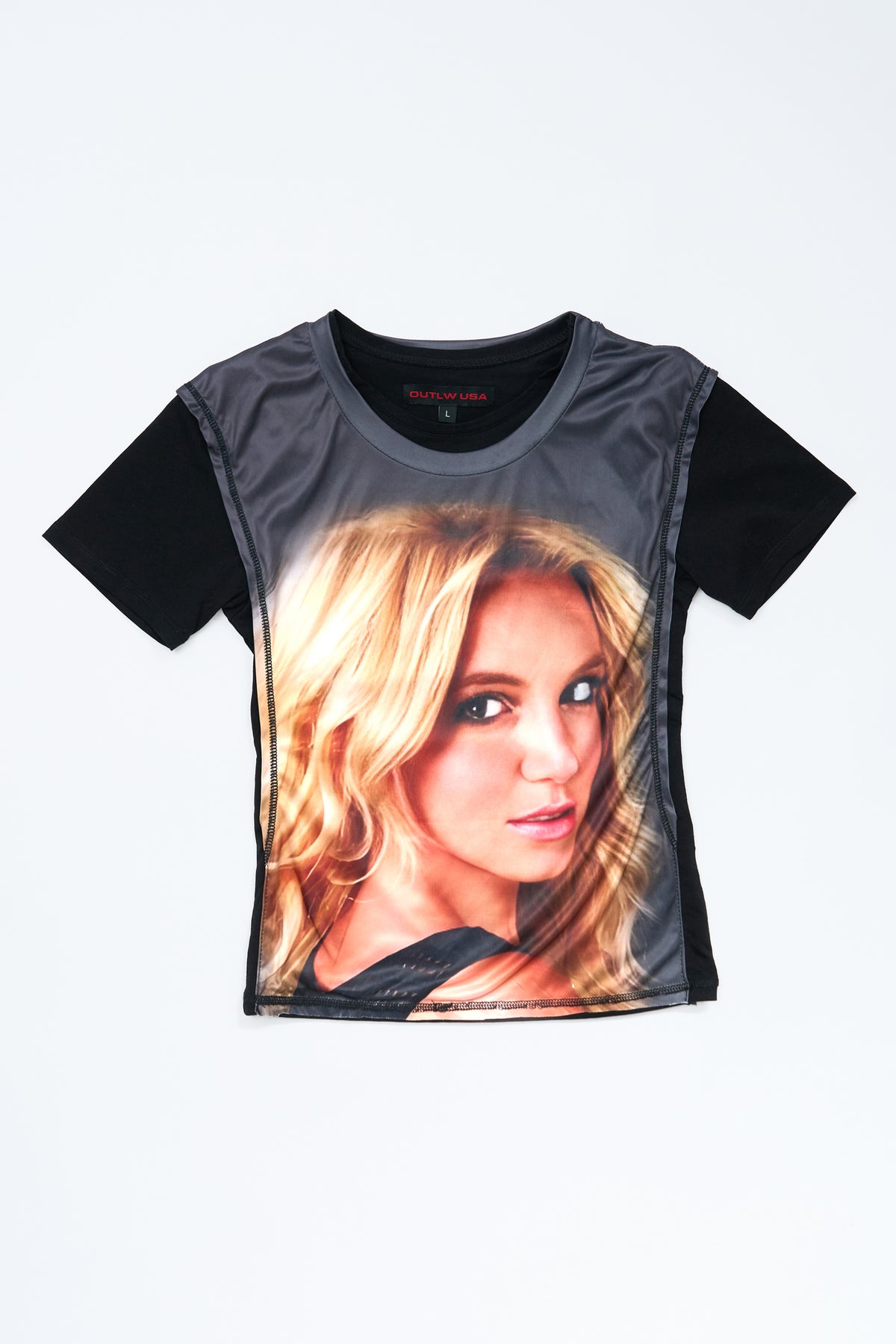 "American Princess" 00s Britney Spears × OUTLW Slim T-Shirt