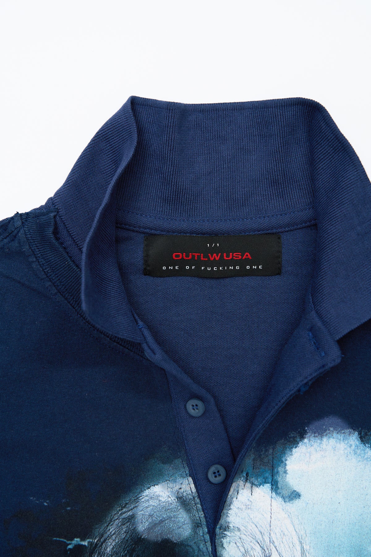 "Precious Remains" — 2012 The Hobbit × Vintage US Military Patch Polo