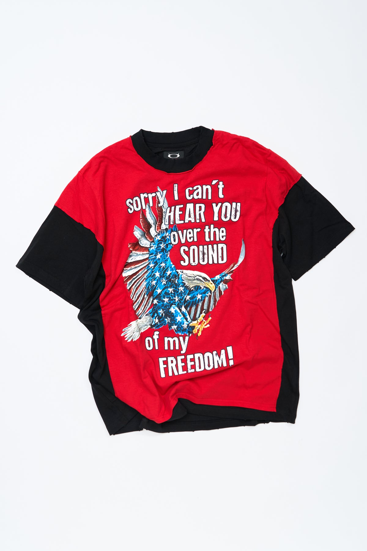 "Sound of Freedom" Vintage Eagle T-Shirt × OUTLW Relaxed Tee