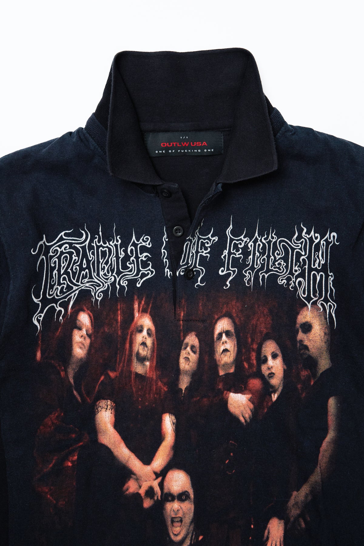 "IRON THORN" 2007 Cradle Of Filth × Vintage Polo