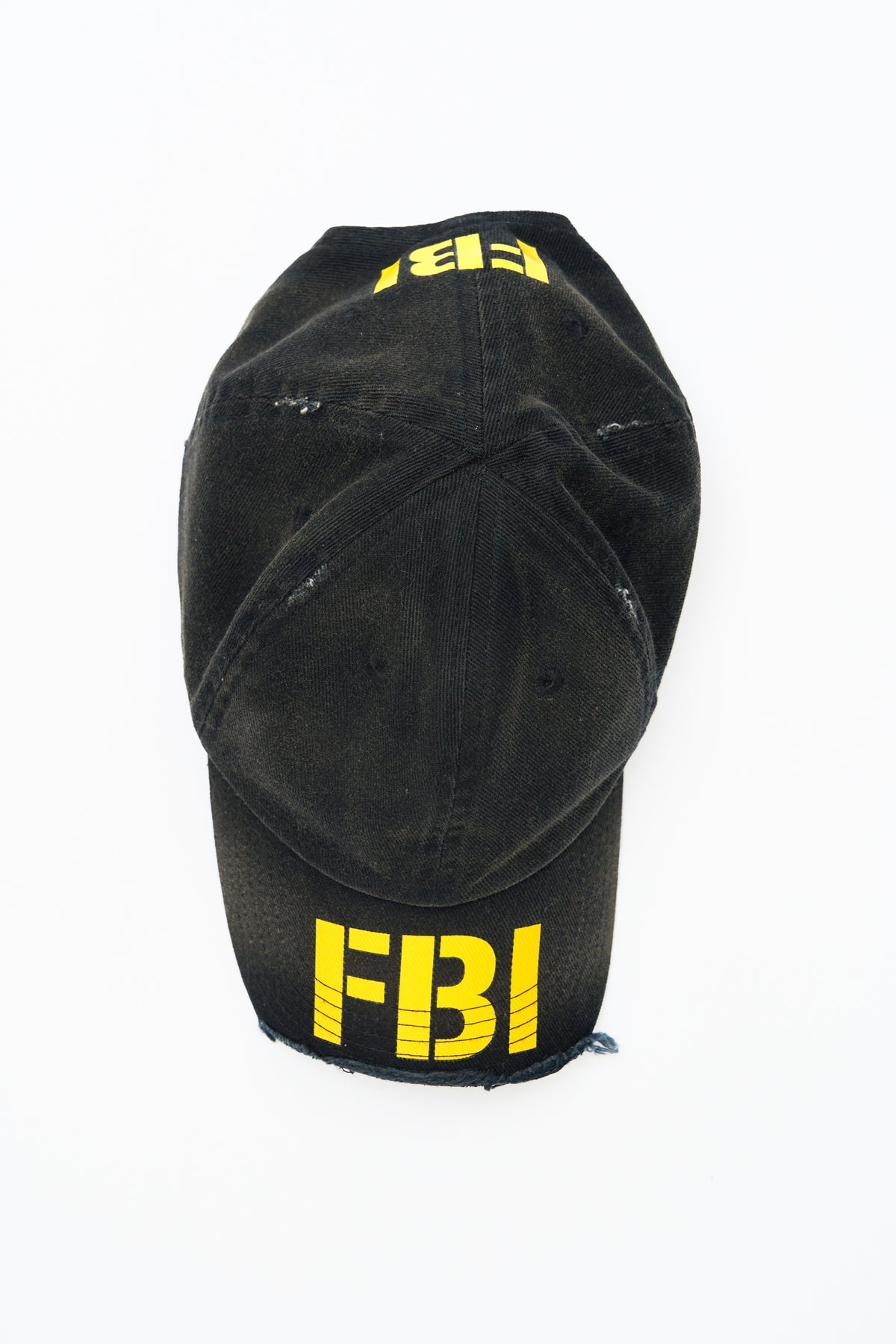 DISTRESSED "FBI" CAP