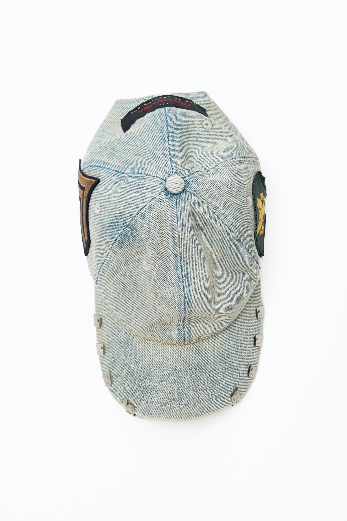 "MILITARY OUTLAW" DENIM CLIP CAP