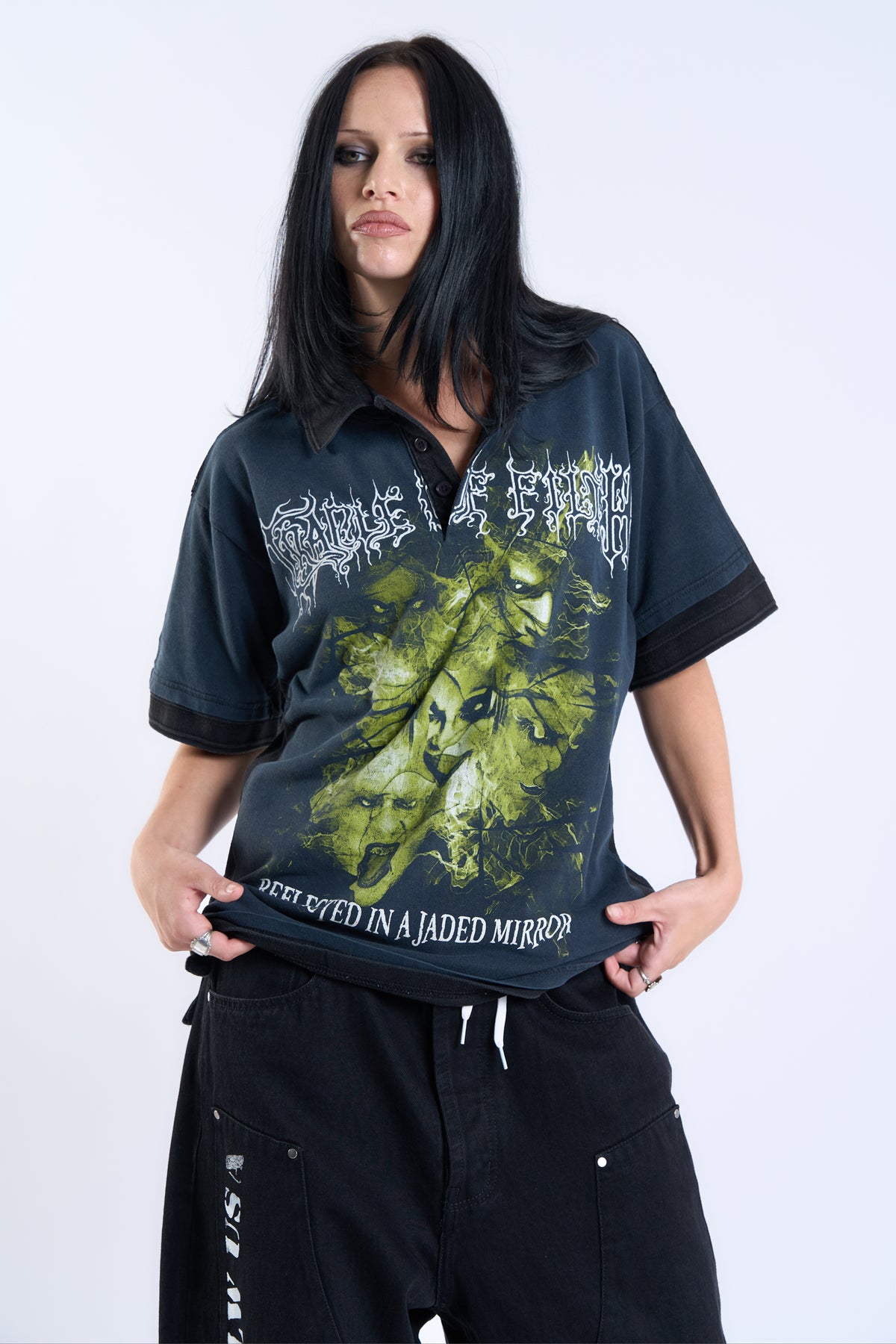 "JADED" 2003 Cradle Of Filth × Vintage Polo