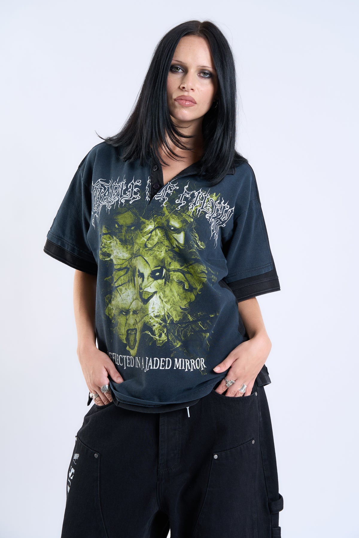 "JADED" 2003 Cradle Of Filth × Vintage Polo