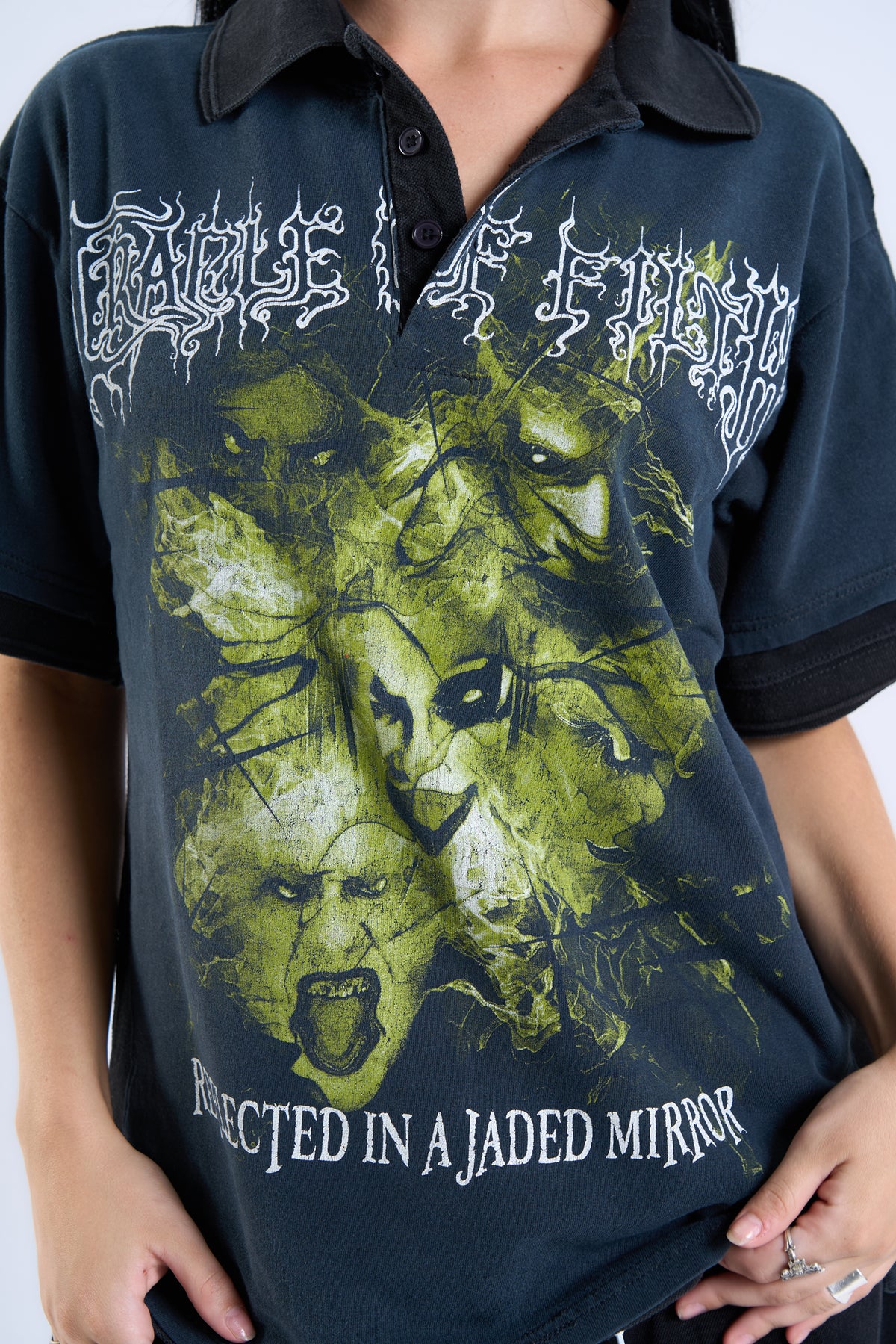 "JADED" 2003 Cradle Of Filth × Vintage Polo