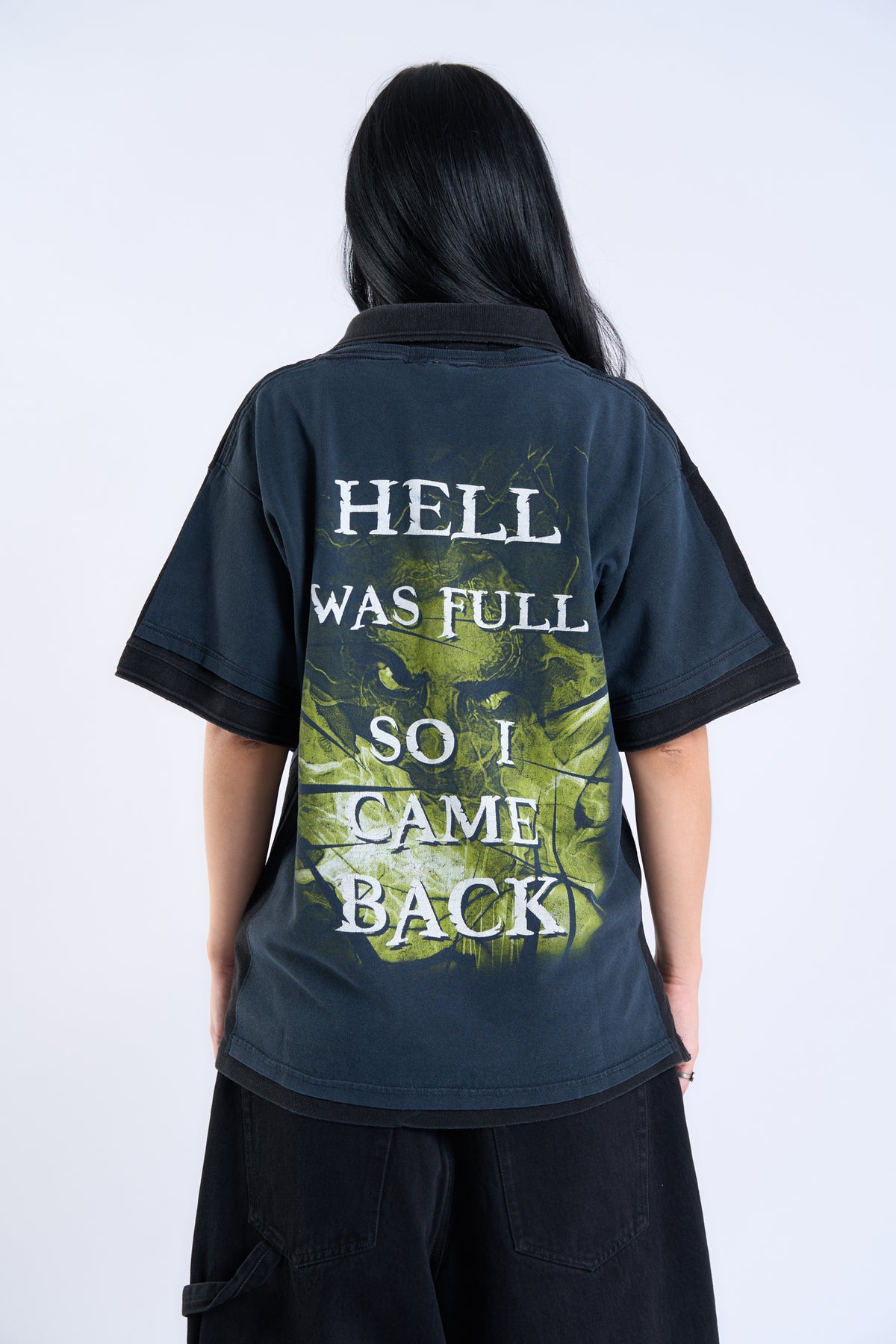 "JADED" 2003 Cradle Of Filth × Vintage Polo