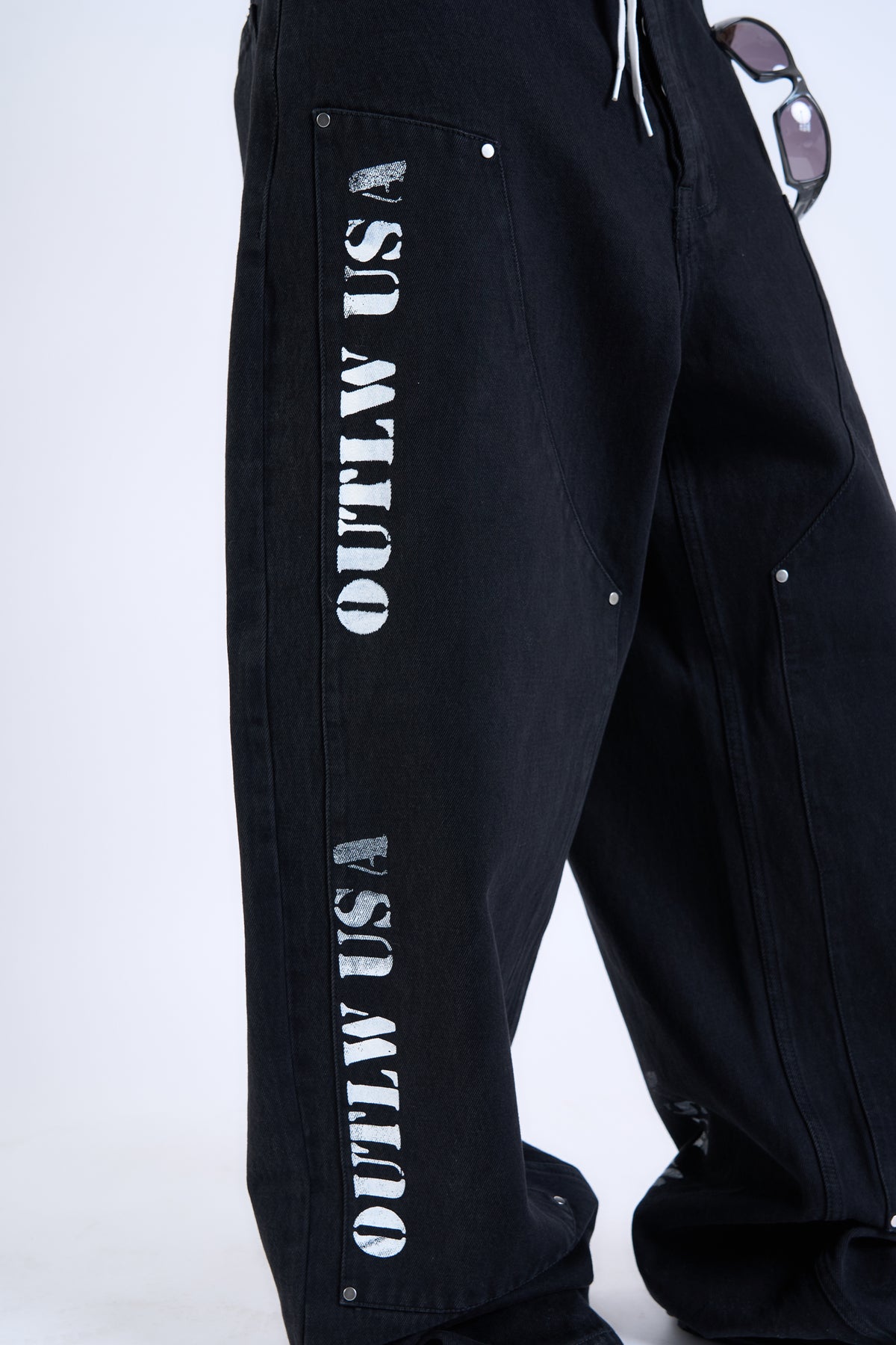 HANDPRINTED "SGT. CUNTRY" WORK PANT