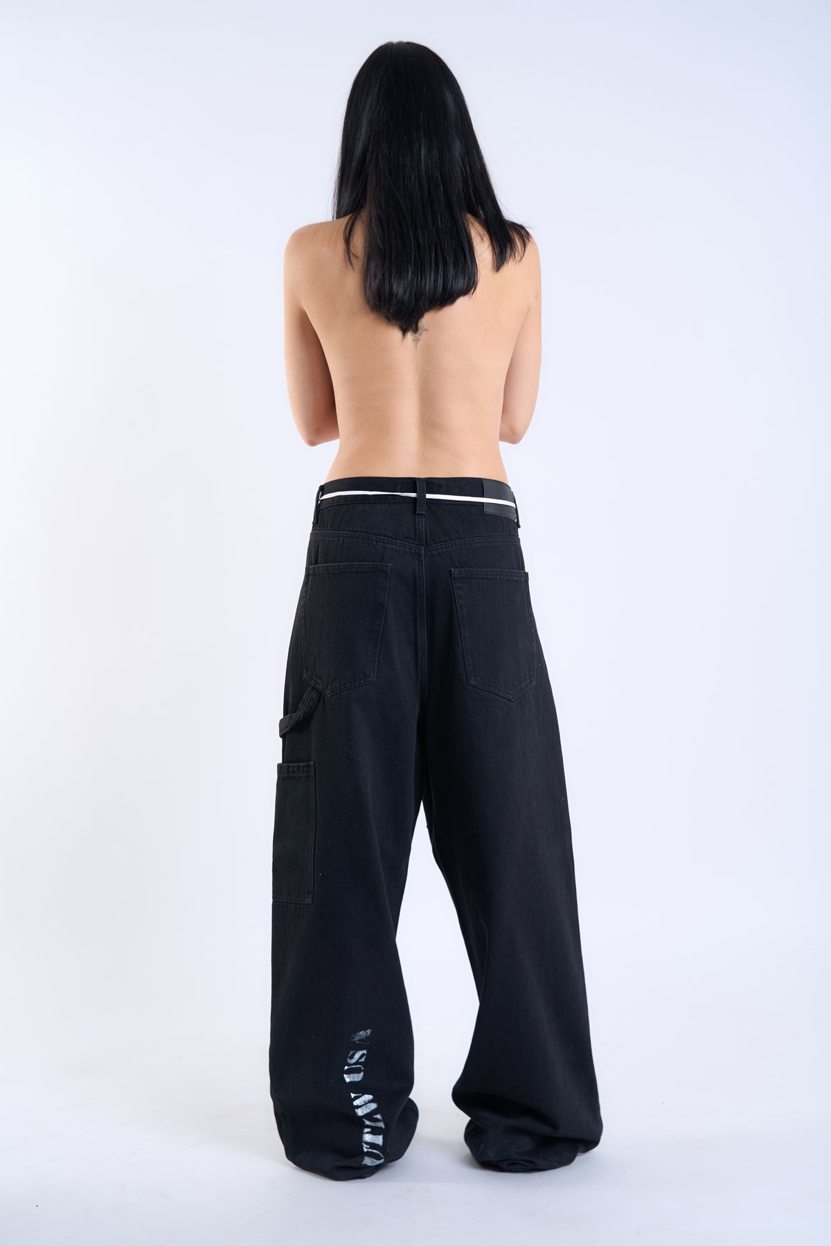 HANDPRINTED "SGT. CUNTRY" WORK PANT