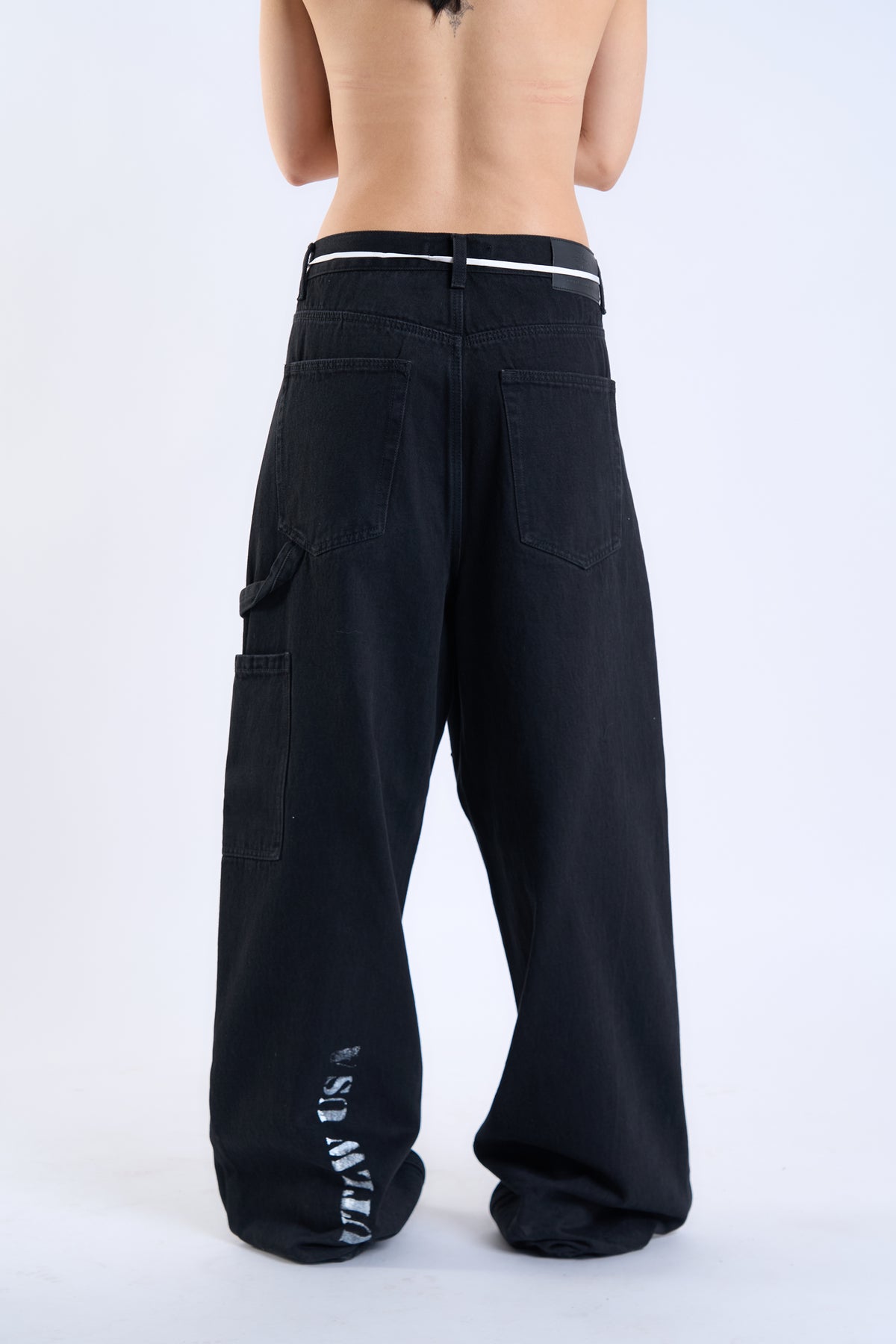 HANDPRINTED "SGT. CUNTRY" WORK PANT