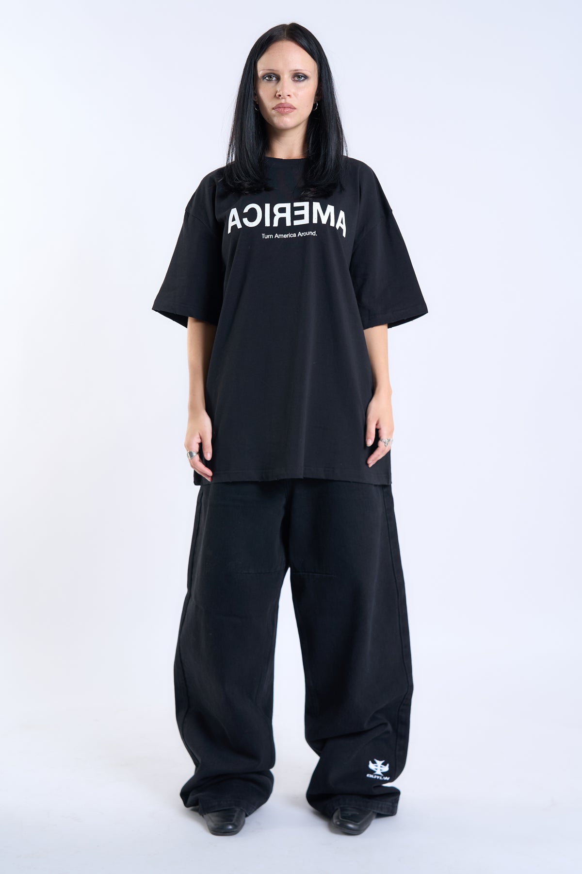 TURN AMERICA AROUND RELAXED TEE