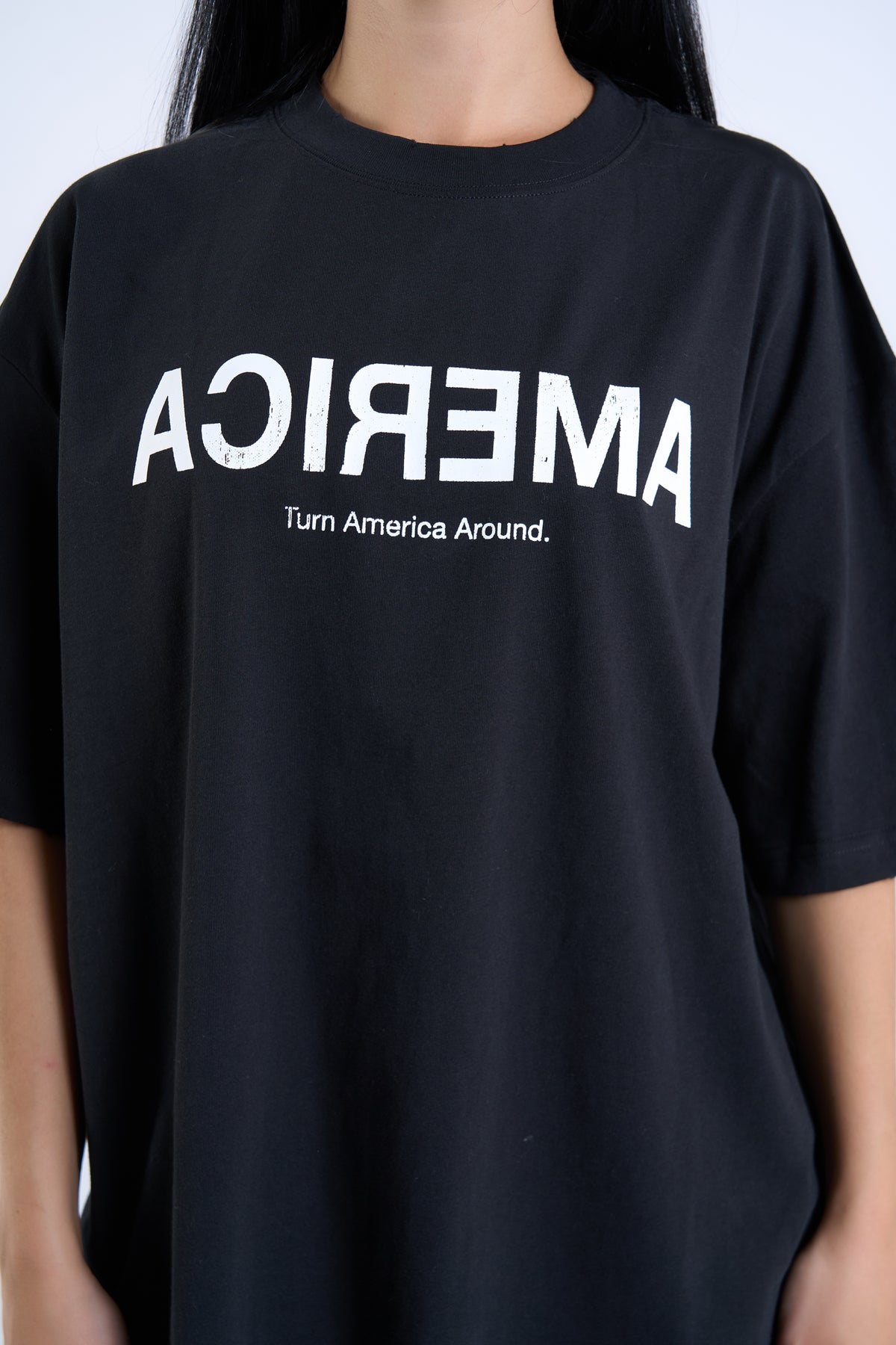 TURN AMERICA AROUND RELAXED TEE