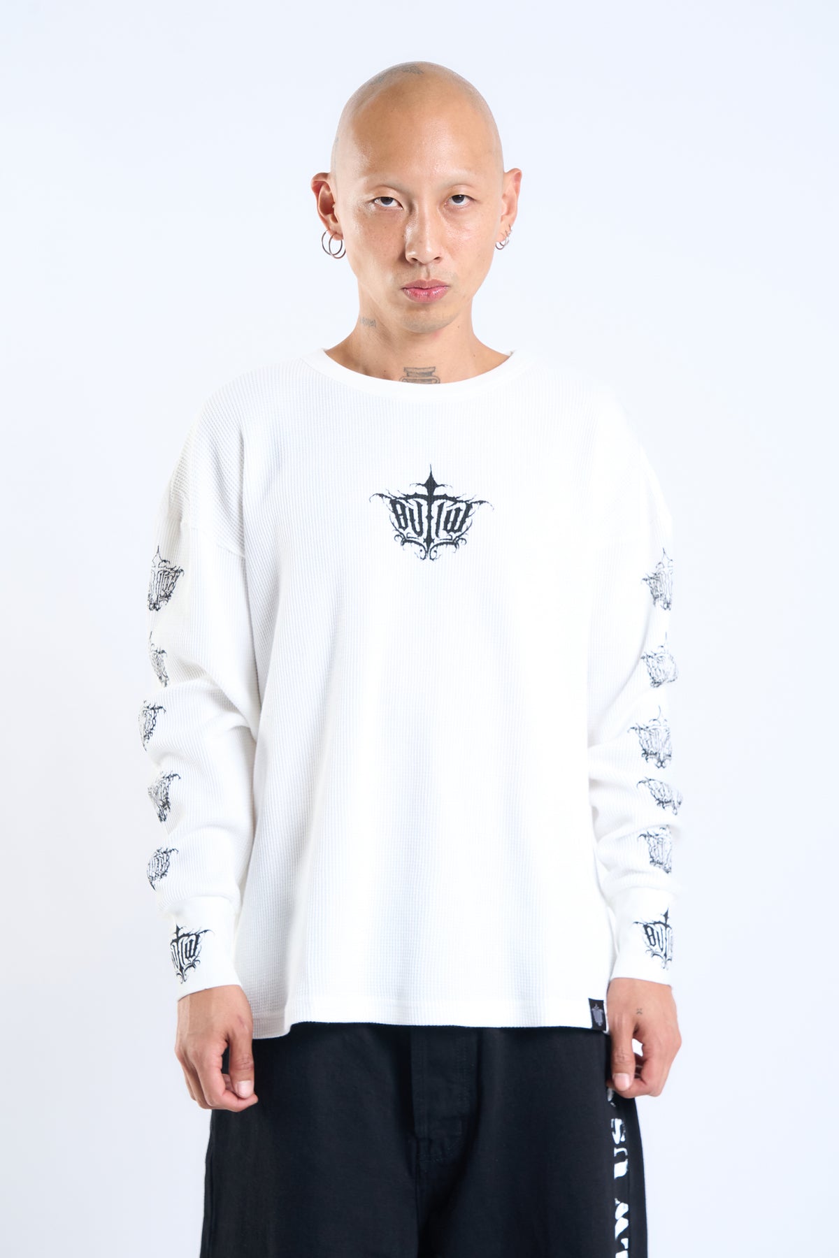 HAMMERHEAD THERMAL KNIT LONGSLEEVE WHITE