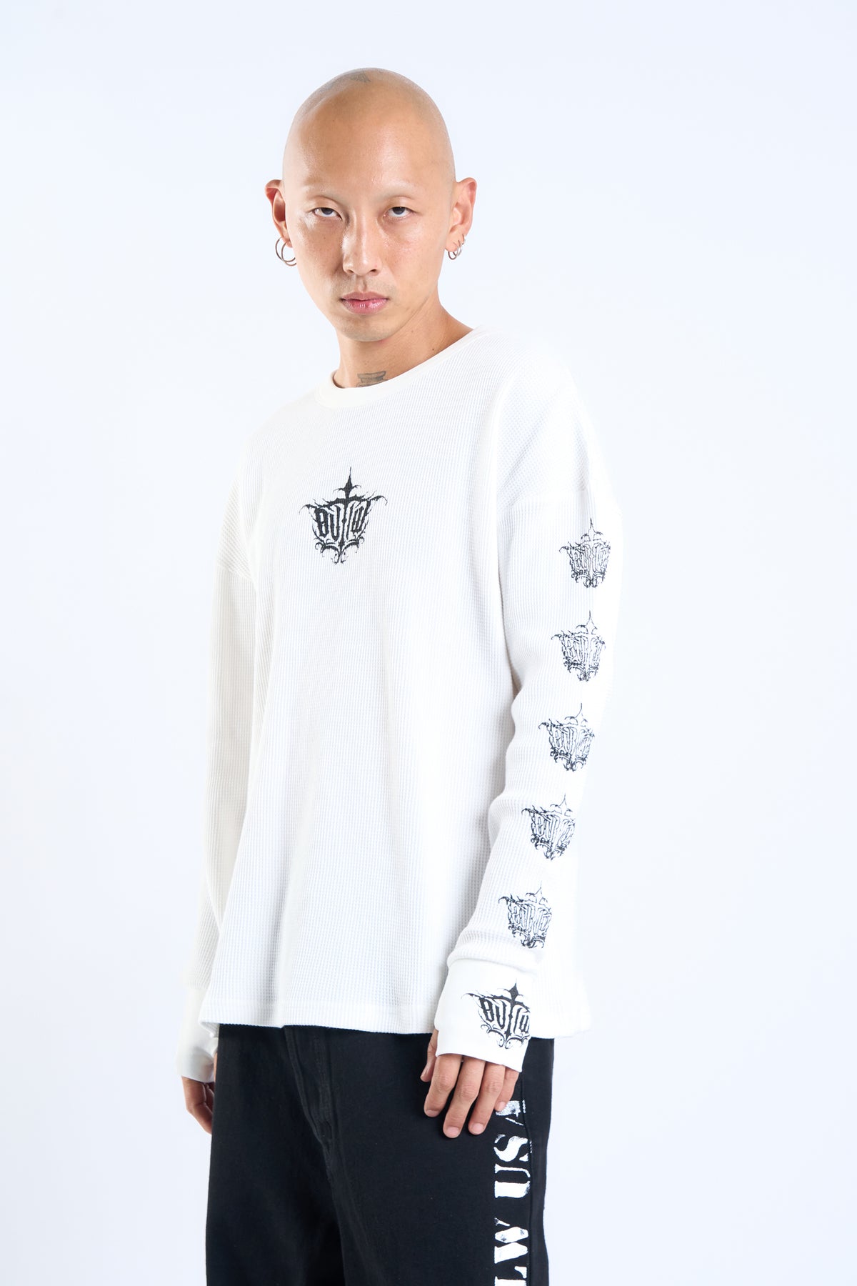 HAMMERHEAD THERMAL KNIT LONGSLEEVE WHITE