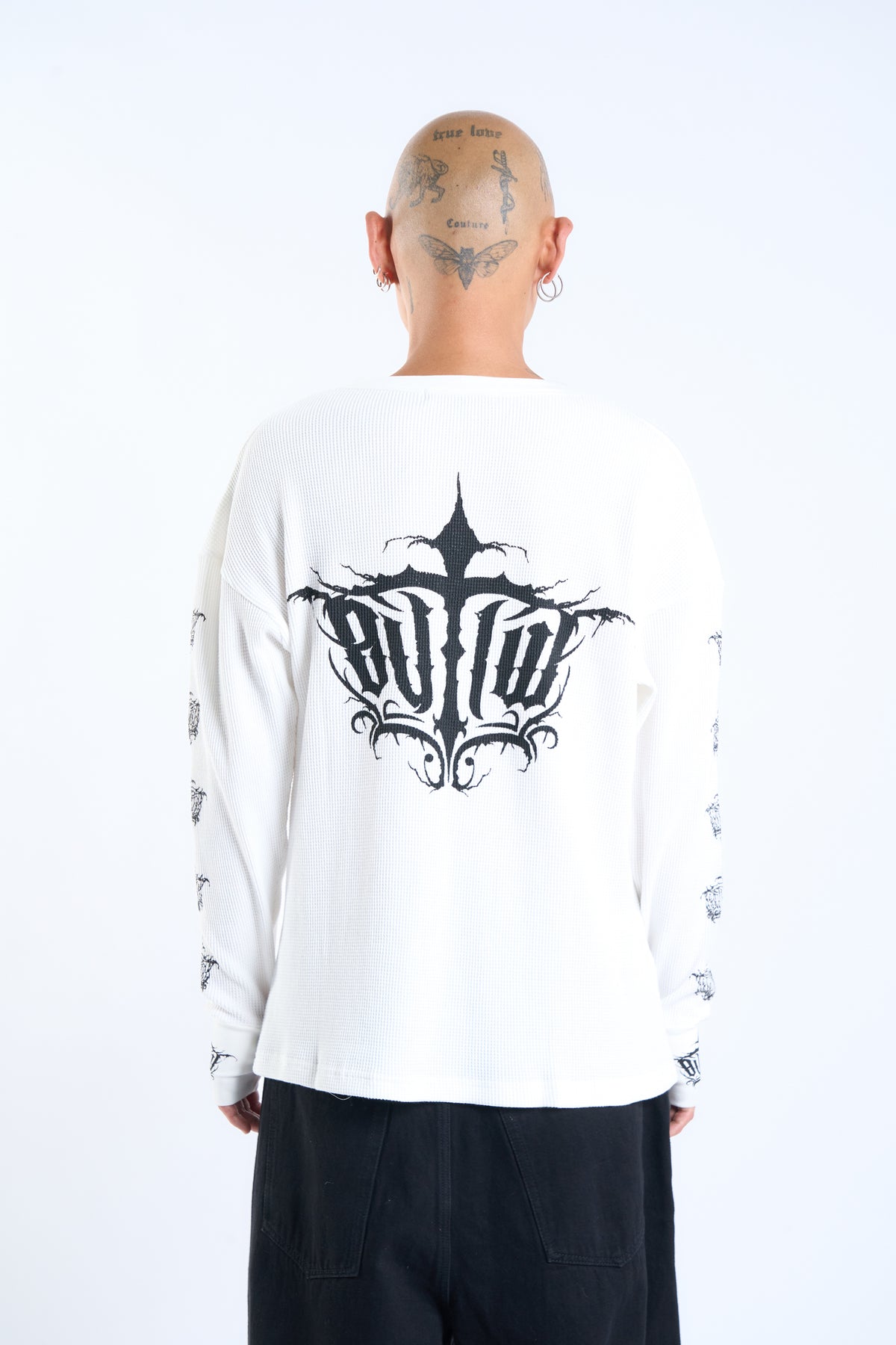 HAMMERHEAD THERMAL KNIT LONGSLEEVE WHITE