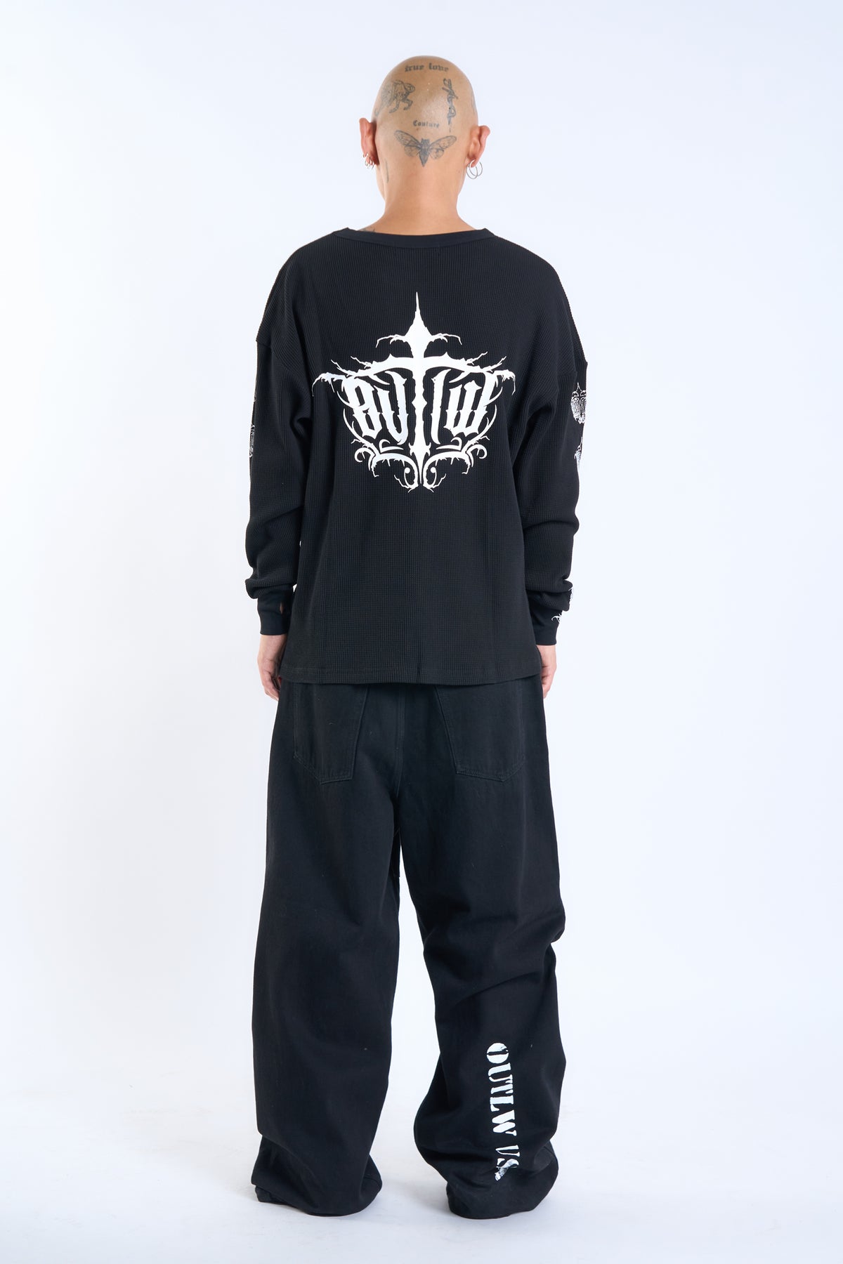 HAMMERHEAD THERMAL KNIT LONGSLEEVE BLACK