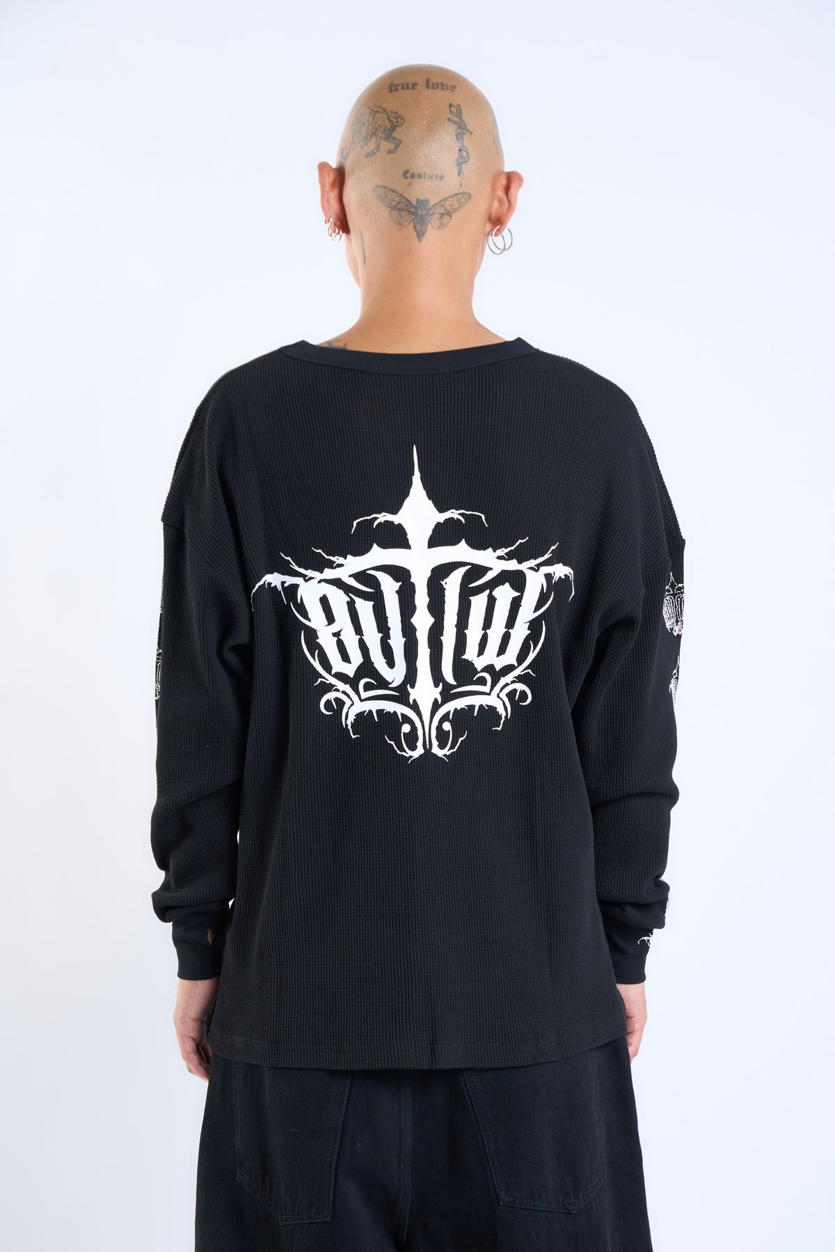 HAMMERHEAD THERMAL KNIT LONGSLEEVE BLACK