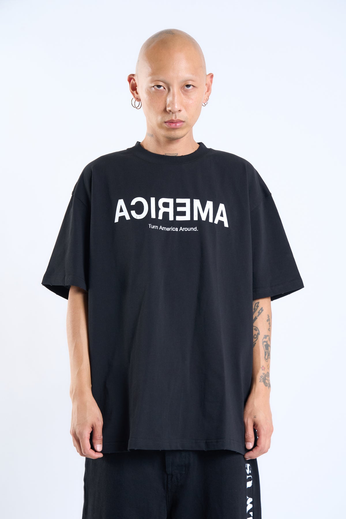 TURN AMERICA AROUND RELAXED TEE