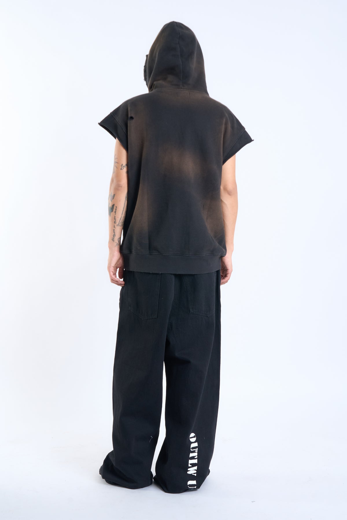 SLEEVELESS CUNTRYWEAR HOODIE