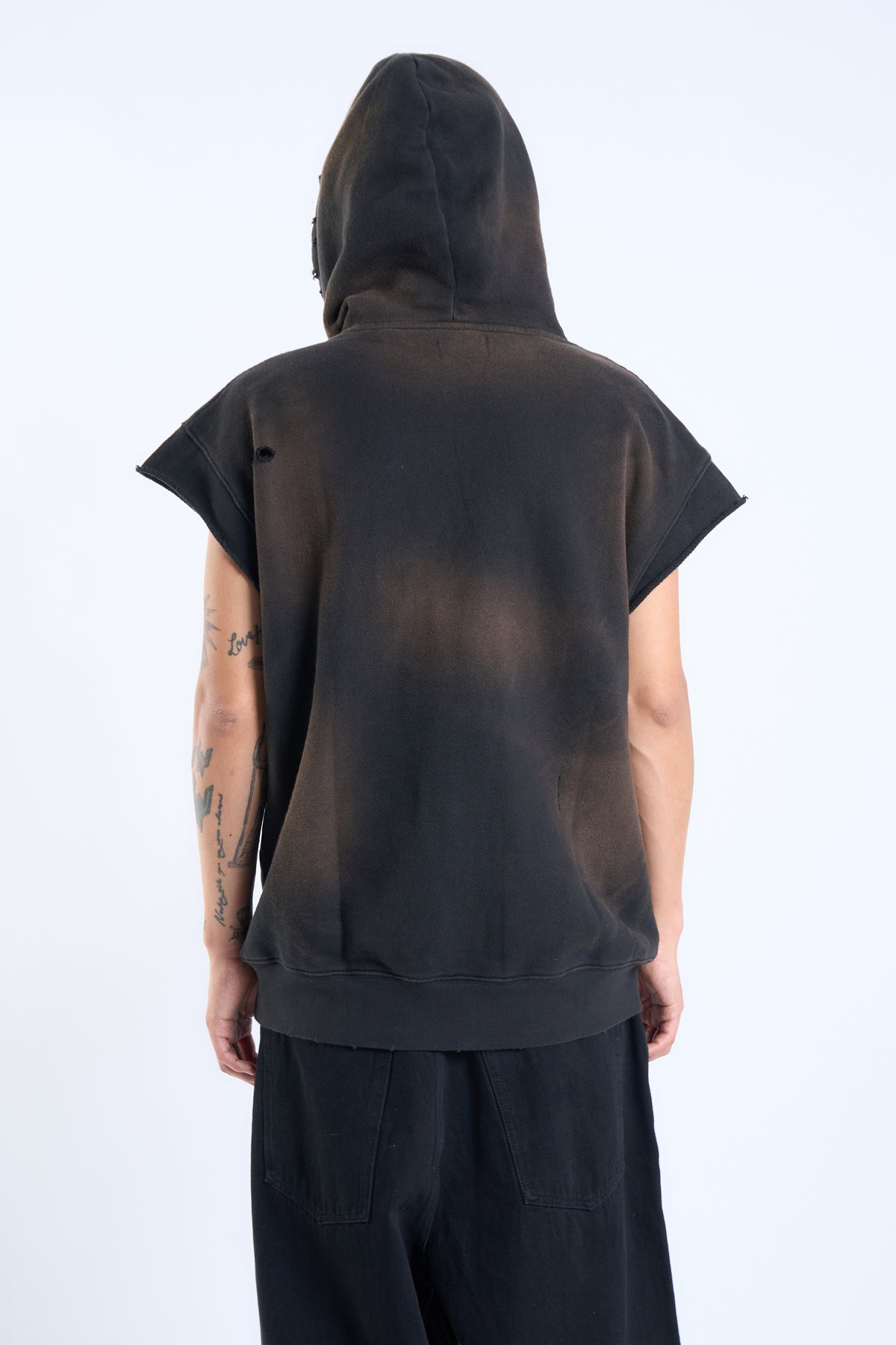 SLEEVELESS CUNTRYWEAR HOODIE