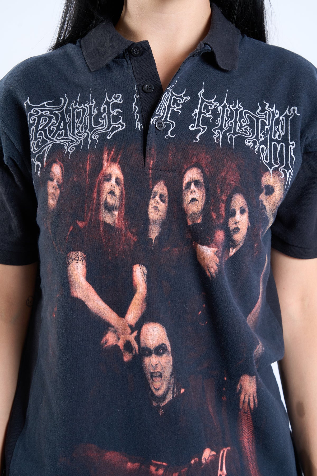 "IRON THORN" 2007 Cradle Of Filth × Vintage Polo