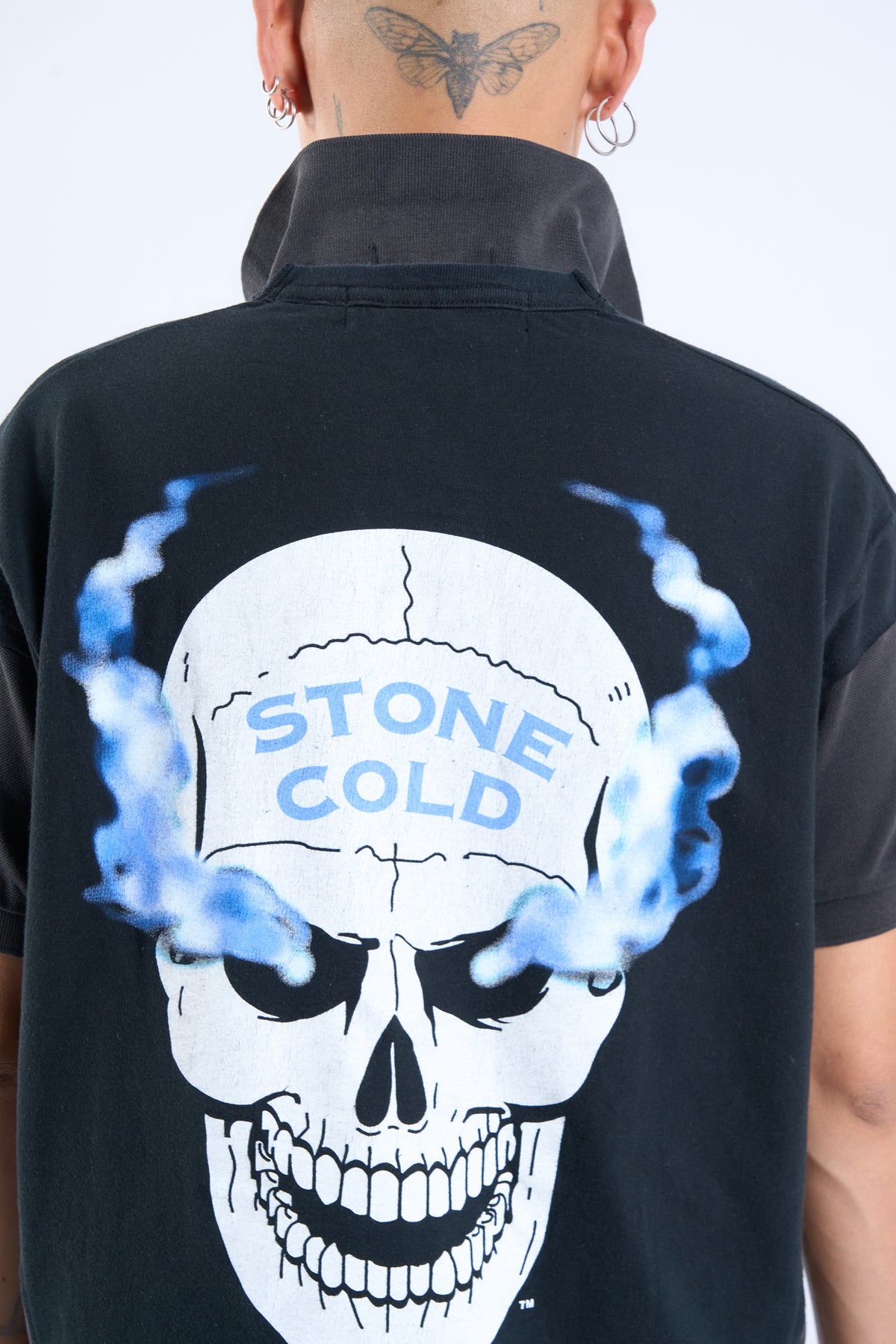 "STONED" 2002 WWE Steve Austin × Vintage Ralph Lauren Polo